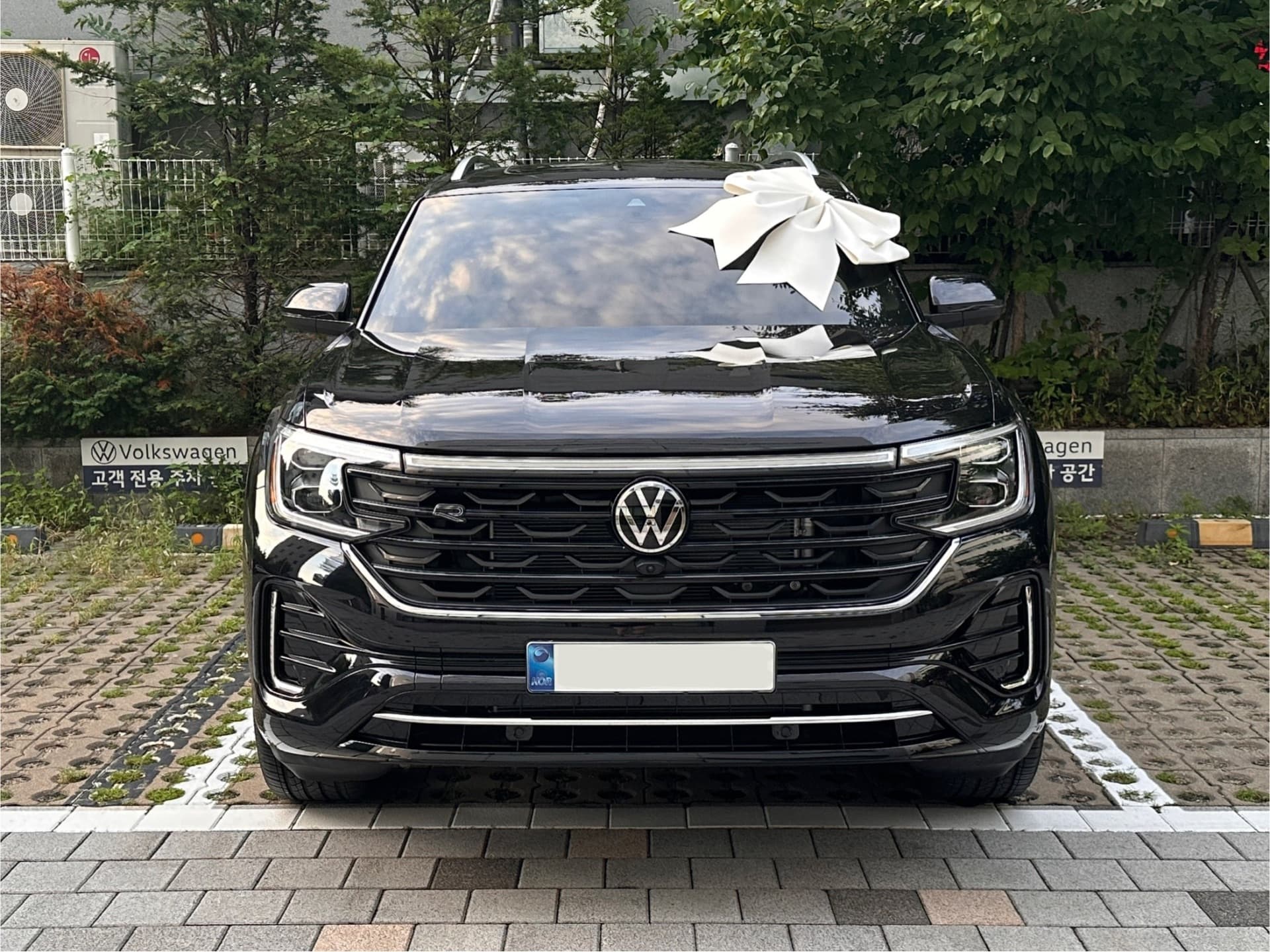 폭스바겐 아틀라스 딥 블랙 펄 R-Line 2025년식 실물 사진 9장