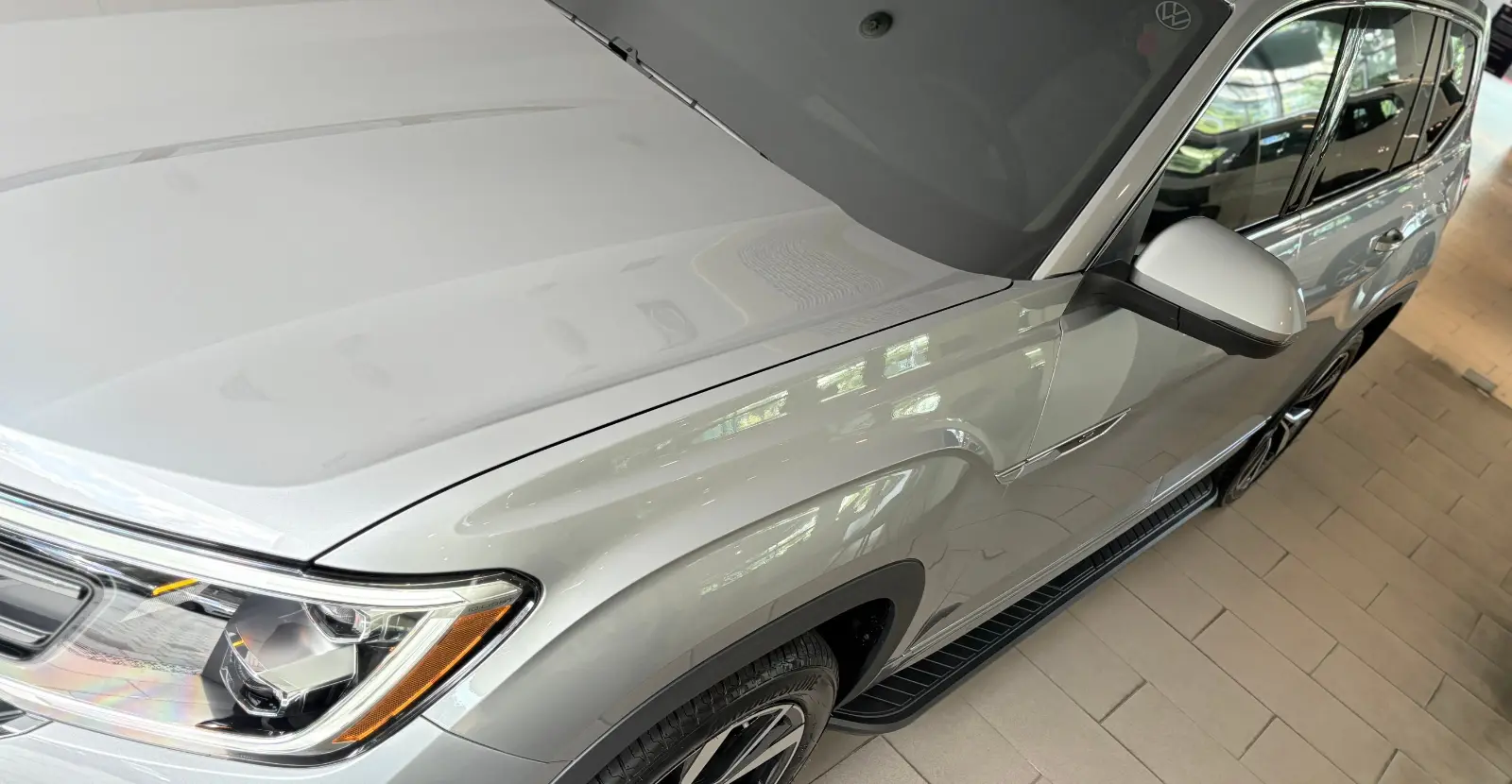 아틀라스 미스트 실버 R-Line 25년식 실물 사진