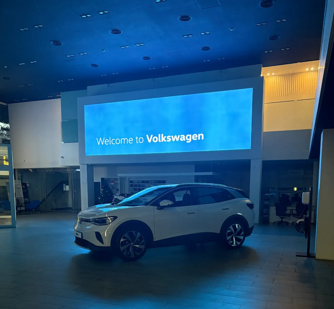 id.4 글레시어-화이트 pro 25년식 실물 사진